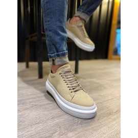 K&A Günlük Ayakkabı 421 Vizon Süet