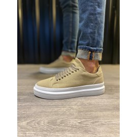 K&A Günlük Ayakkabı 421 Vizon Süet