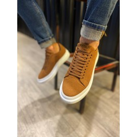 K&A Günlük Ayakkabı 421 Taba Süet