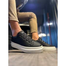 K&A Günlük Ayakkabı 521 Siyah (Beyaz Taban)