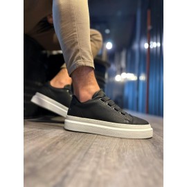 K&A Günlük Ayakkabı 521 Siyah (Beyaz Taban)