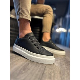 K&A Günlük Ayakkabı 521 Siyah (Beyaz Taban)