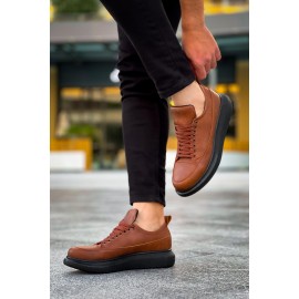 K&A Günlük Ayakkabı 814 Taba (Siyah Taban)