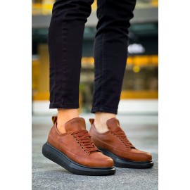 K&A Günlük Ayakkabı 814 Taba (Siyah Taban)