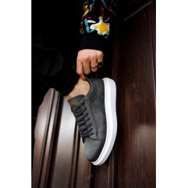 K&A Yüksek Taban Günlük Ayakkabı 044 Gri