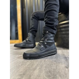K&A Erkek Spor Bot B12 Siyah (Siyah Taban)