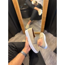 K&A Günlük Klasik Ayakkabı 400 Vizon Süet