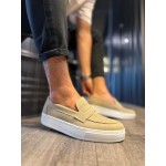 K&A Günlük Klasik Ayakkabı 400 Vizon Süet