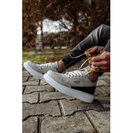 K&A Yüksek Taban Günlük Süet Ayakkabı 040 Taş