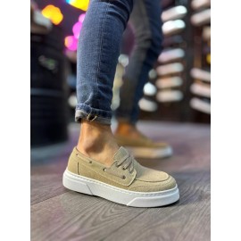 K&A Yüksek Taban Günlük Ayakkabı 700 Vizon