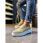 K&A Yüksek Taban Günlük Ayakkabı 700 Vizon