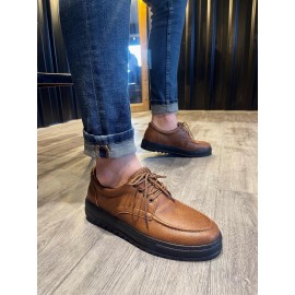 K&A Günlük Ayakkabı T12 Taba (Siyah Taban)