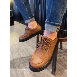 K&A Günlük Ayakkabı T12 Taba (Siyah Taban)