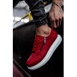 K&A Yüksek Taban Günlük Ayakkabı 555 Kırmızı