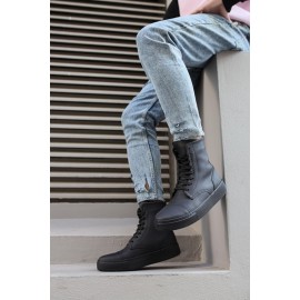 K&A Spor Bot 022 Siyah (Siyah Taban)