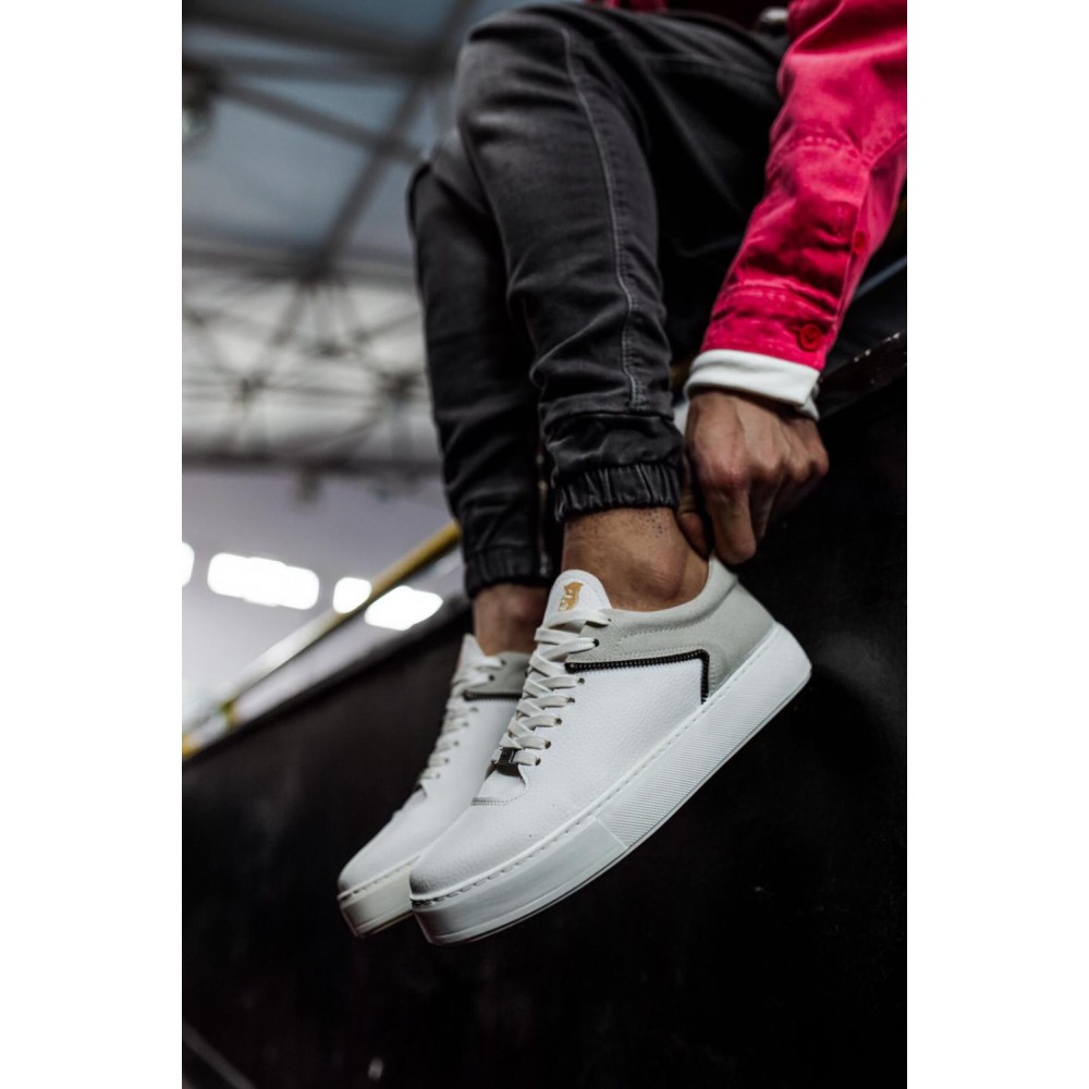 K&A Günlük Ayakkabı 099 Beyaz Gri