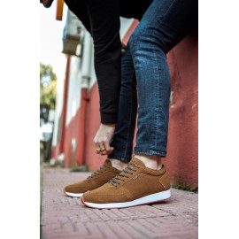 K&A Günlük Ayakkabı 002 Süet Taba