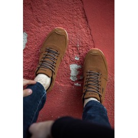 K&A Günlük Ayakkabı 002 Süet Taba