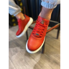 K&A Yüksek Taban Günlük Ayakkabı 040 Kırmızı