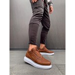 K&A Yüksek Taban Günlük Ayakkabı 040 Taba