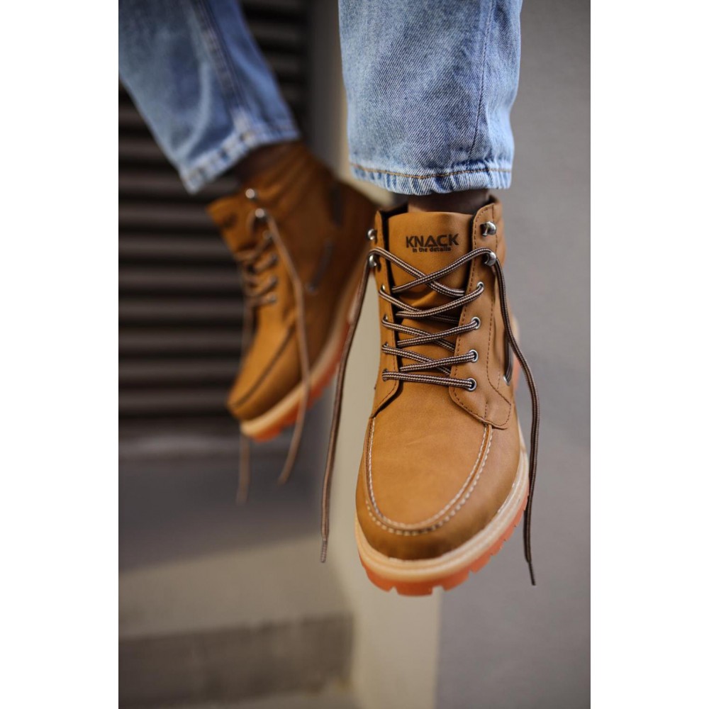 K&A Yüksek Taban Ayakkabı B-020 Sarı