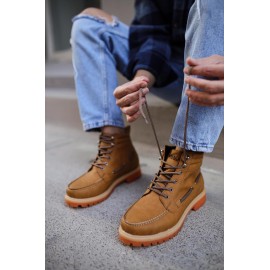 K&A Yüksek Taban Ayakkabı B-020 Sarı