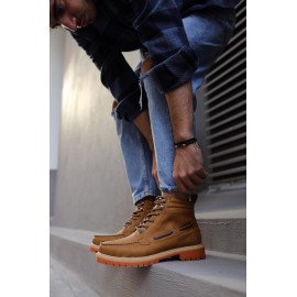 K&A Yüksek Taban Ayakkabı B-020 Sarı