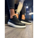 K&A Sneakers Ayakkabı 911 Siyah (Beyaz Taban)