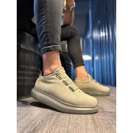 K&A Sneakers Ayakkabı 889 Vizon Süet