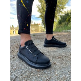 K&A Sneakers Ayakkabı 889 Siyah (Siyah Taban)