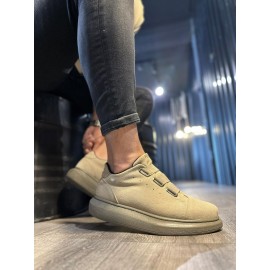 K&A Sneakers Ayakkabı 889 Vizon Süet