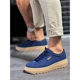 K&A Günlük Ayakkabı 225 Lacivert (Süet)