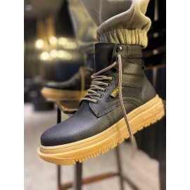 K&A Yüksek Taban Bot 230 Siyah (Krep Taban)